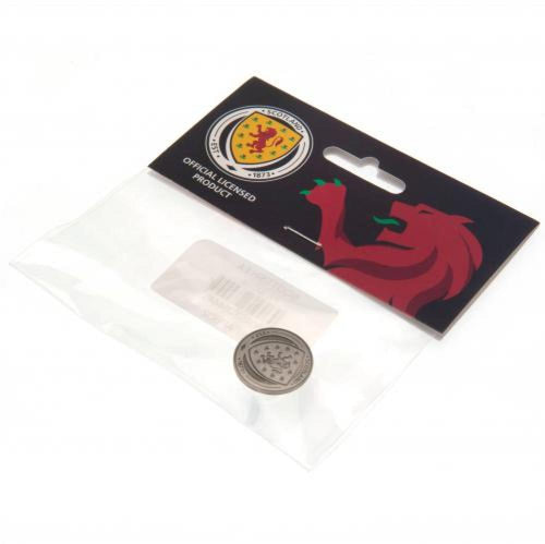 Scottish FA Antique Silver Crest Badge