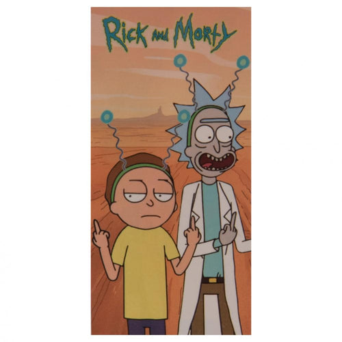 Rick And Morty Towel