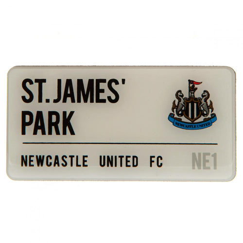 Newcastle United FC Street Sign Fridge Magnet