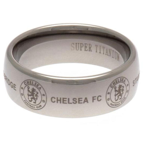Chelsea FC Super Titanium Ring Small