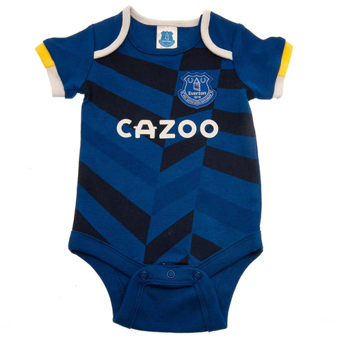 Everton FC 2 Pack Bodysuit 0-3 Mths