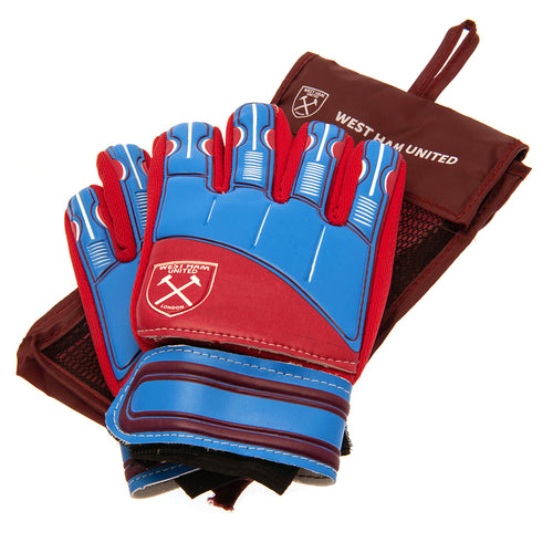 West Ham United FC Delta Goalkeeper Gloves Yths