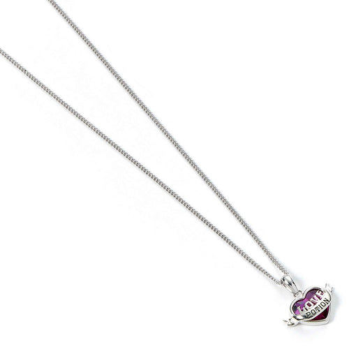 Harry Potter Sterling Silver Love Potion Crystal Necklace