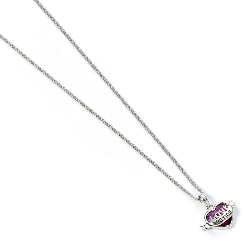 Harry Potter Sterling Silver Love Potion Crystal Necklace