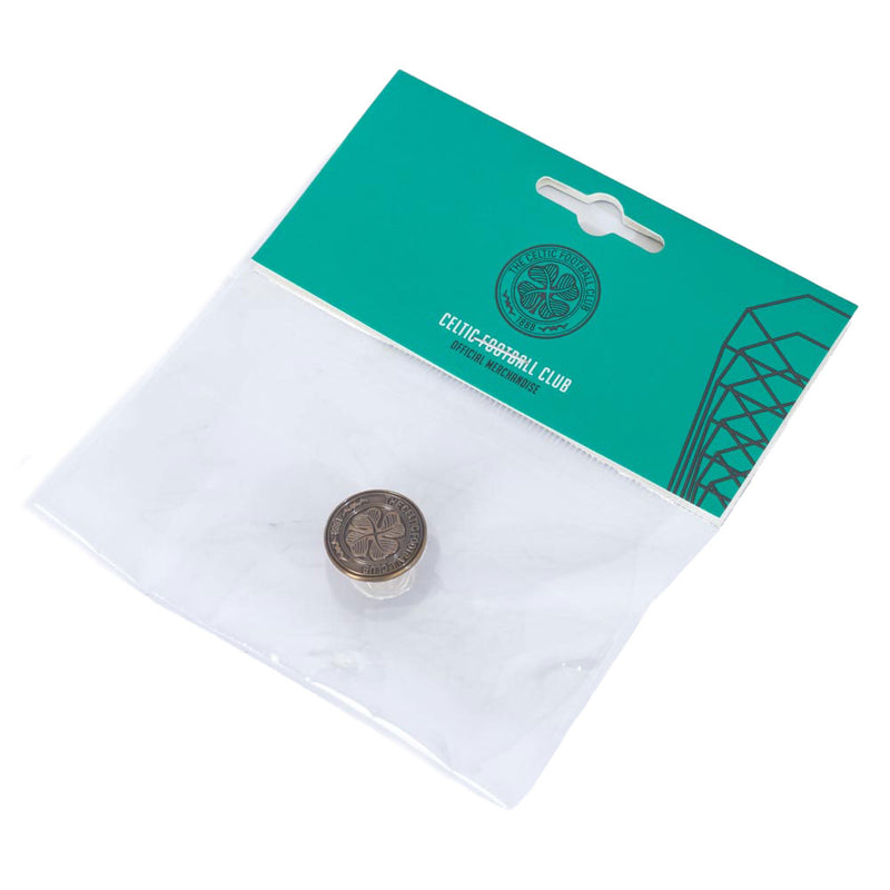 Celtic FC Antique Gold Crest Badge