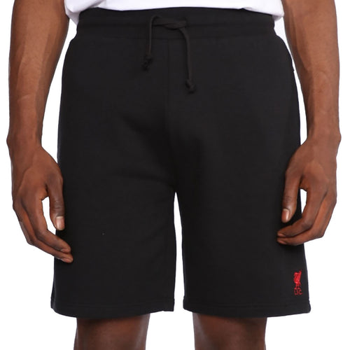Liverpool FC Sweat Shorts Mens Black Small