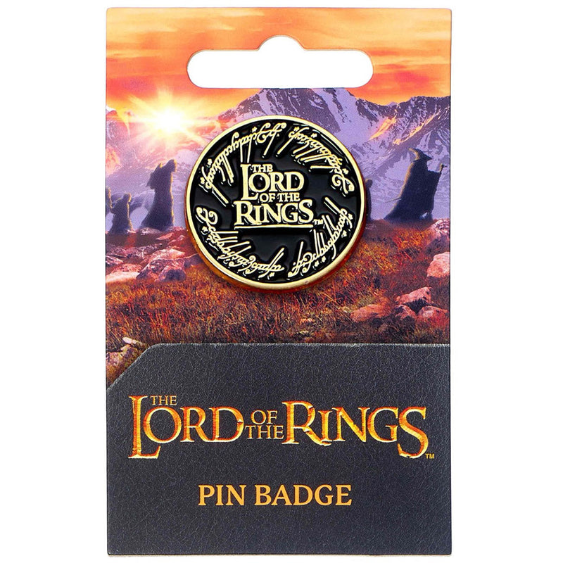 The Lord Of The Rings Logo Pin Badge