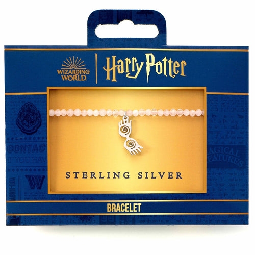 Harry Potter Stone Bracelet With Sterling Silver Luna Spectrespecs Charm
