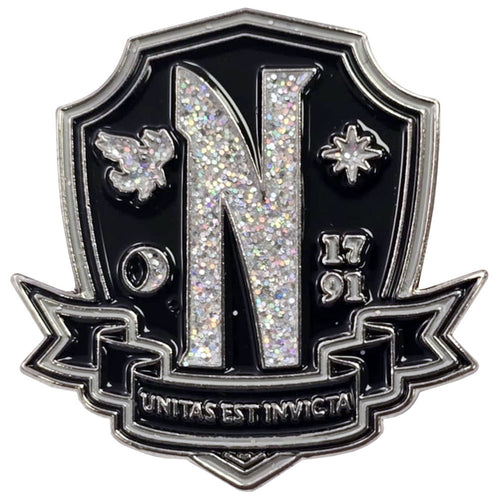 Wednesday Nevermore Pin Badge
