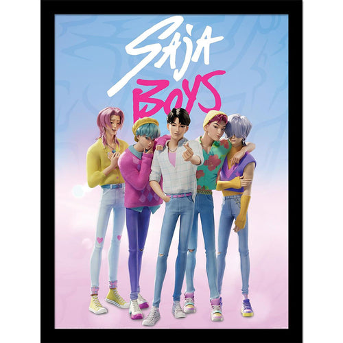 K-Pop Demon Hunters Saja Boys Picture 16 x 12