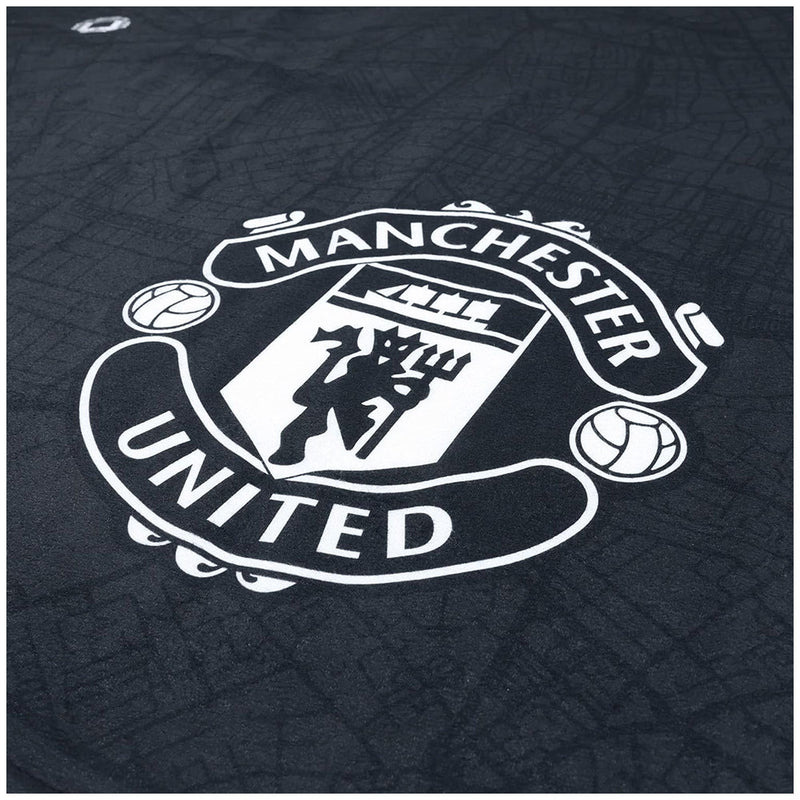 Manchester United FC Identity Sherpa Fleece Blanket